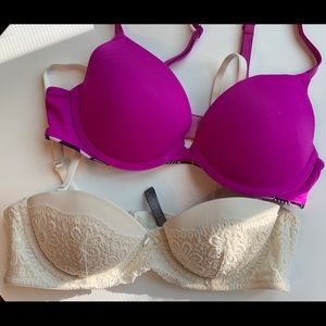 2 bras bundle Arie & Pink